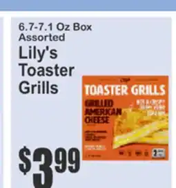 Food Universe Assorted Lily's Toaster Grills offer