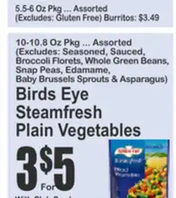 Food Universe Birds Eye Voilà! Steamfresh offer
