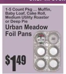 Food Universe Urban Meadow Foil Pans offer