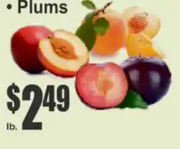 Food Universe • Plums offer