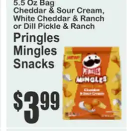 Food Universe Pringles Mingles Snacks offer