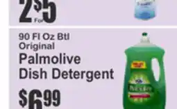 Food Universe 90 Fl Oz Btl Original Palmolive Dish Detergent offer