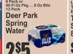 Food Universe Deer Park Spring Water offer