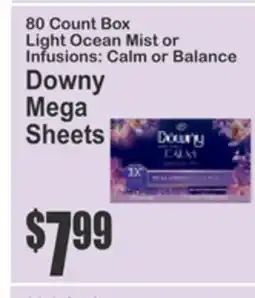 Food Universe Downy Mega Sheets or Assorted Scent Booster Beads offer