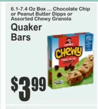 Food Universe Quaker Bars offer