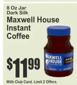 Food Universe Maxwell House Instant Coffee offer