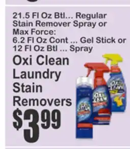 Food Universe Oxi Clean Laundry Stain Removers offer