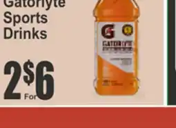 Food Universe Gatorlyte Sports Drinks offer