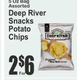 Food Universe Deep River Snacks Potato Chips offer