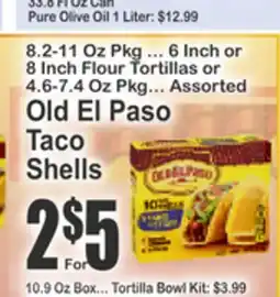 Food Universe Old El Paso Taco Shells offer