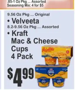 Food Universe • Velveeta • Kraft Mac & Cheese Cups offer