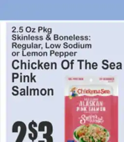 Food Universe Chicken Of The Sea Pink Salmon offer