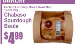 Food Universe Chabaso Sourdough Boule offer