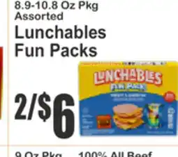 Food Universe Lunchables Fun Packs offer