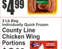Food Universe County Line Chicken Wing Portions offer