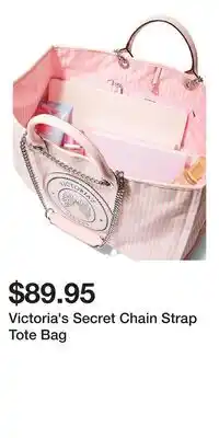 Victoria's Secret Victoria's Secret Chain Strap Tote Bag offer