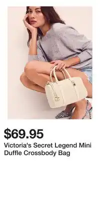 Victoria's Secret Victoria's Secret Legend Mini Duffle Crossbody Bag offer