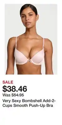 Victoria's Secret Very Sexy Bombshell Add-2-Cups Smooth Push-Up Bra offer
