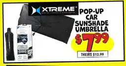 Ollie's POP UP CAR SUNSHADE UMBRELLA offer