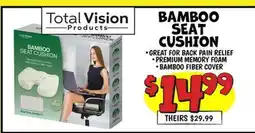 Ollie's BAMBOO SEAT CUSHION offer