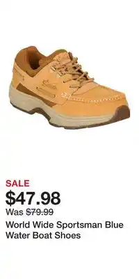 Cabela's World Wide Sportsman Blue Water Boat Shoes offer