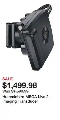 Cabela's Humminbird MEGA Live 2 Imaging Transducer offer