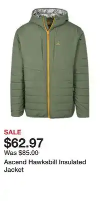 Cabela's Ascend Hawksbill Insulated Jacket offer