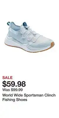 Cabela's World Wide Sportsman Clinch Fishing Shoes offer