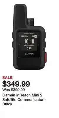 Cabela's Garmin inReach Mini 2 Satellite Communicator - Black offer