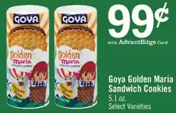Price Chopper Goya Golden Maria Sandwich Cookies offer