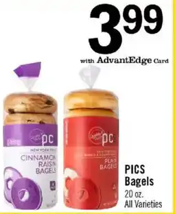 Price Chopper PICS Bagels offer