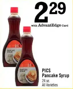 Price Chopper PICS Pancake Syrup offer