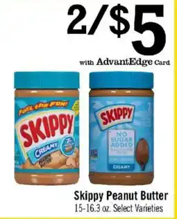 Price Chopper Skippy Peanut Butter offer