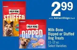 Price Chopper Milk-Bone Dipped or Stuffed Dog Treats offer