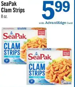 Price Chopper SeaPak Clam Strips offer