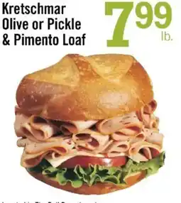 Price Chopper Kretschmar Olive or Pickle & Pimento Loaf offer
