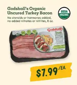 Sprouts Farmers Market Godshall's Organic Uncured Turkey Bacon offer