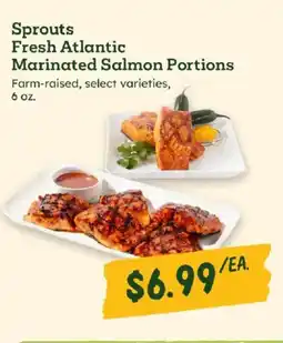 Sprouts Farmers Market Sprouts Fresh Atlantic Marinated Salmon Portions offer