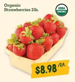 Sprouts Farmers Market Organic Strawberries offer