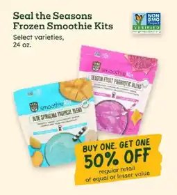Sprouts Farmers Market Seal the Seasons Frozen Smoothie Kits offer