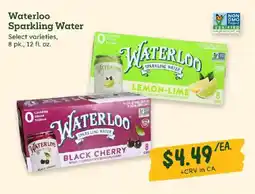 Sprouts Farmers Market Waterloo Sparkling Water offer