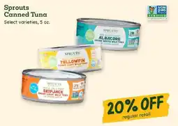 Sprouts Farmers Market Sprouts Canned Tuna offer