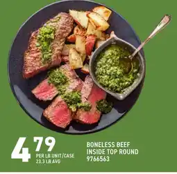 US Foods Chef's Store Boneless beef inside top round offer