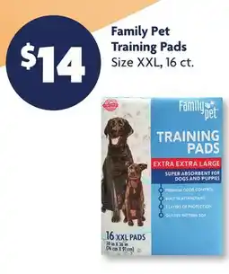 Family Dollar Family Pet Training Pads offer