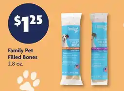 Family Dollar Family Pet Filled Bones offer