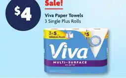 Family Dollar Viva Paper Towels offer