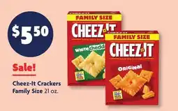 Family Dollar Cheez-It Crackers Family Size offer