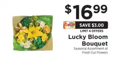 ShopRite Lucky Bloom Bouquet offer