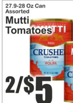 Key Food Mutti Tomatoes offer