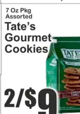 Key Food Tate's Gourmet Cookies offer